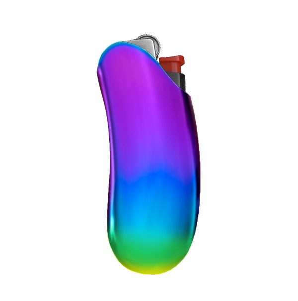 Rainbow Pure Color Lighter Case - Smooth Finish